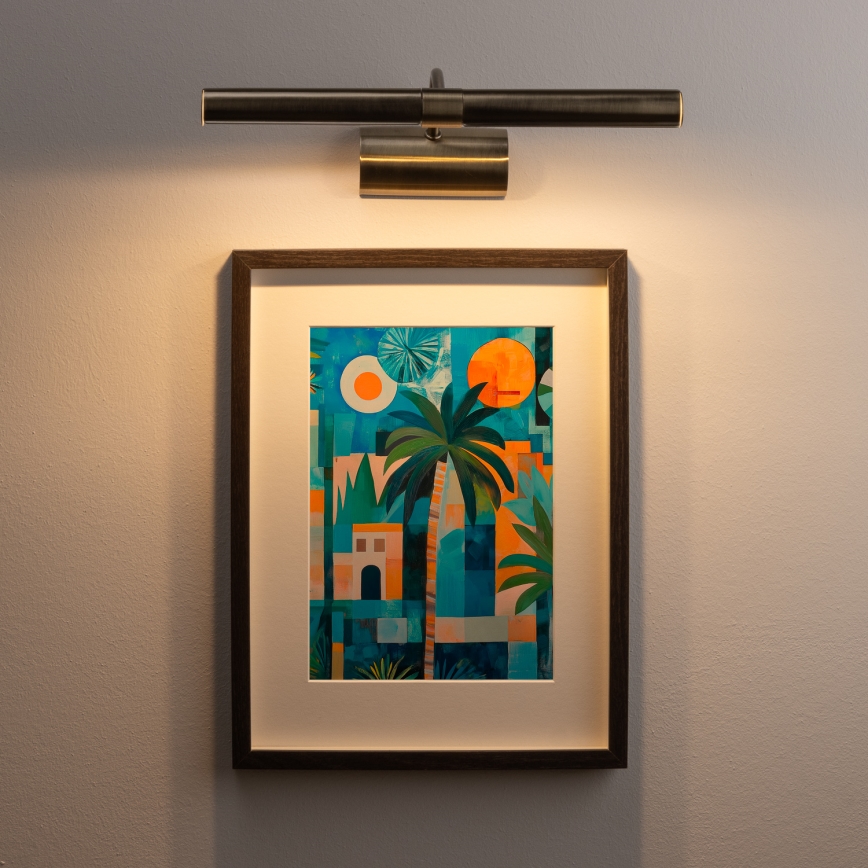 Brilagi - Svetlo za slike DANAE 2xE14/40W/230V bronzano