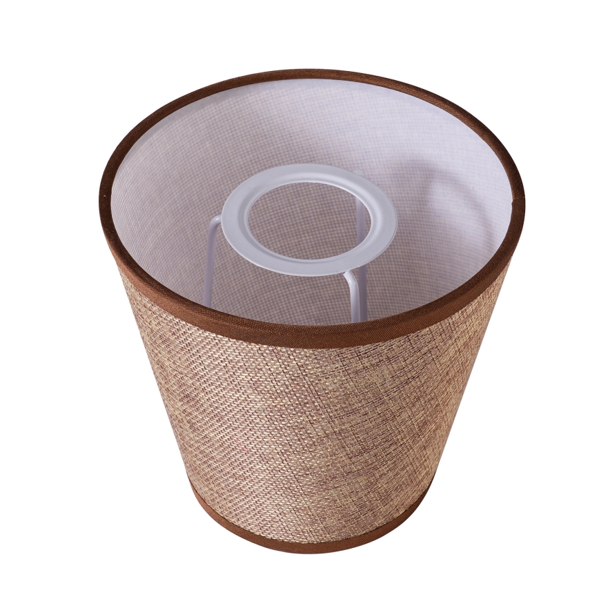 Brilagi - Univerzalni abažur NUBILA E27 13x9 cm braon