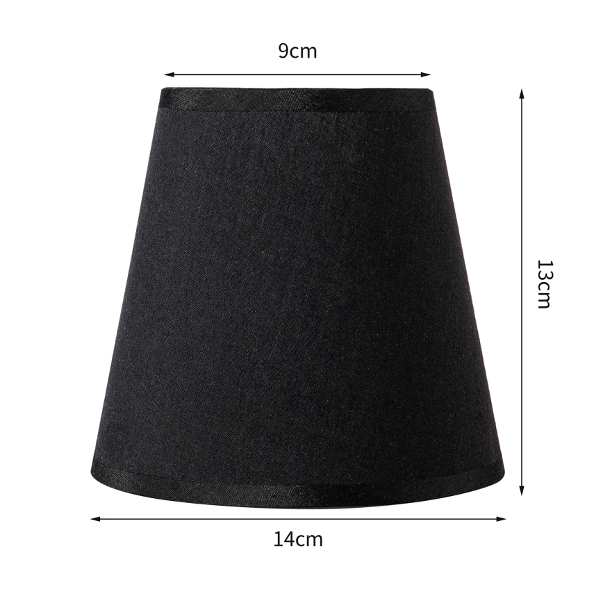 Brilagi - Univerzalni abažur NUBILA E27 13x9 cm crno