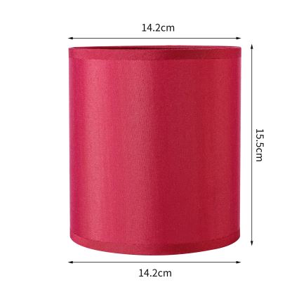 Brilagi - Univerzalni abažur NUBILA E27 15,5x14 cm roze