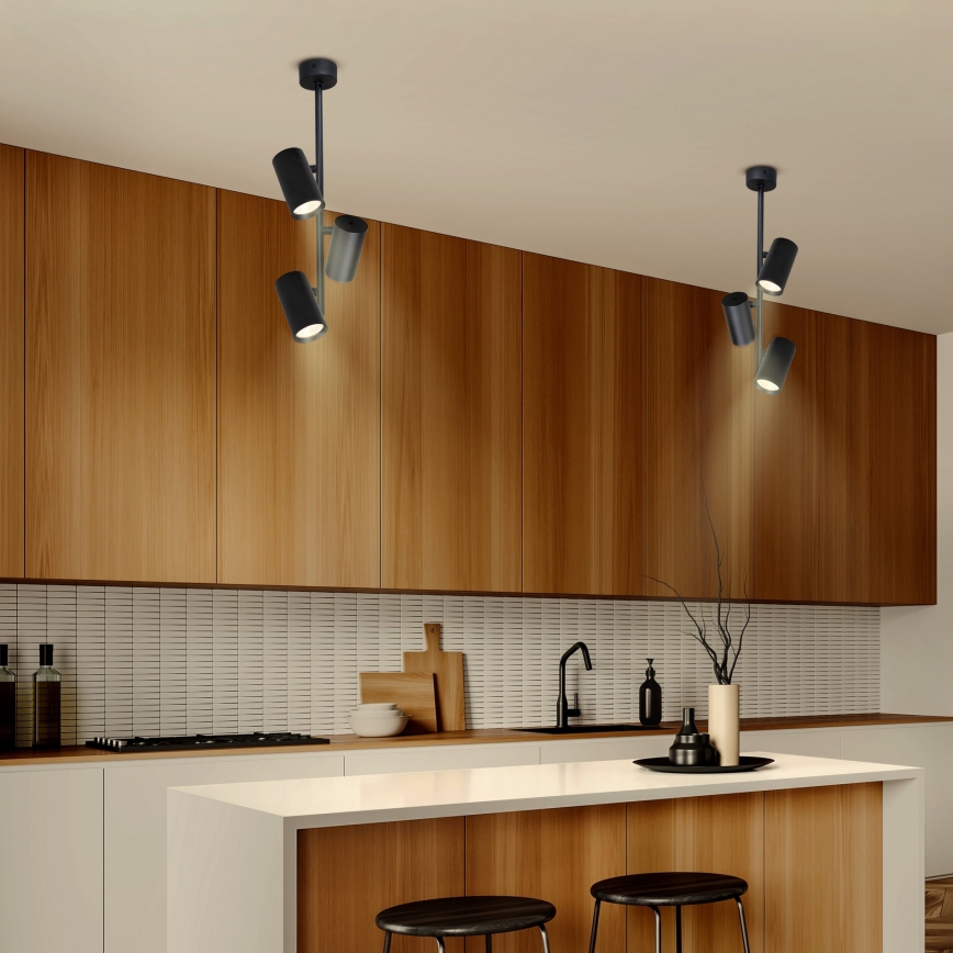 Brilagi - Viseći luster SELE VERTICAL 3xGU10/30W/230V crno