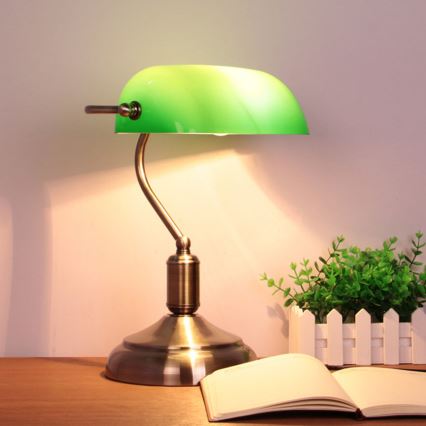 Brilagi - Zamenski abažur za stonu lampu BANK OFFICE zelena