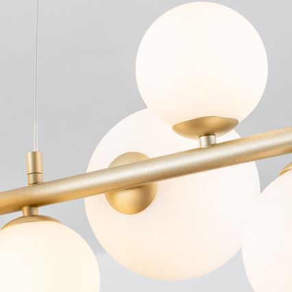 Brilagi - Zamensko staklo za luster, zidno svetilo i lampu MISTEL, MILLA prečnika 8 cm, belo