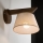 Brilagi - Zidna lampa ANTHONY 1xE14/40W/230V hrast/bež