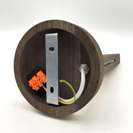 Brilagi - Zidna lampa ANTHONY 1xE14/40W/230V hrast/bež