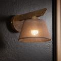 Brilagi - Zidna lampa ANTHONY 1xE14/40W/230V hrast/braon