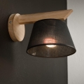 Brilagi - Zidna lampa ANTHONY 1xE14/40W/230V hrast/crno
