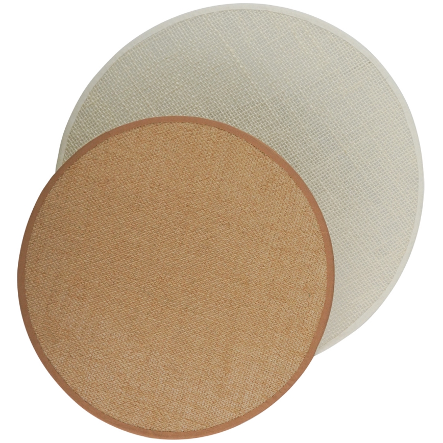 Brilagi - Zidna lampa CIRCLES 1xE27/15W/230V 45x45 cm bež/kremasta