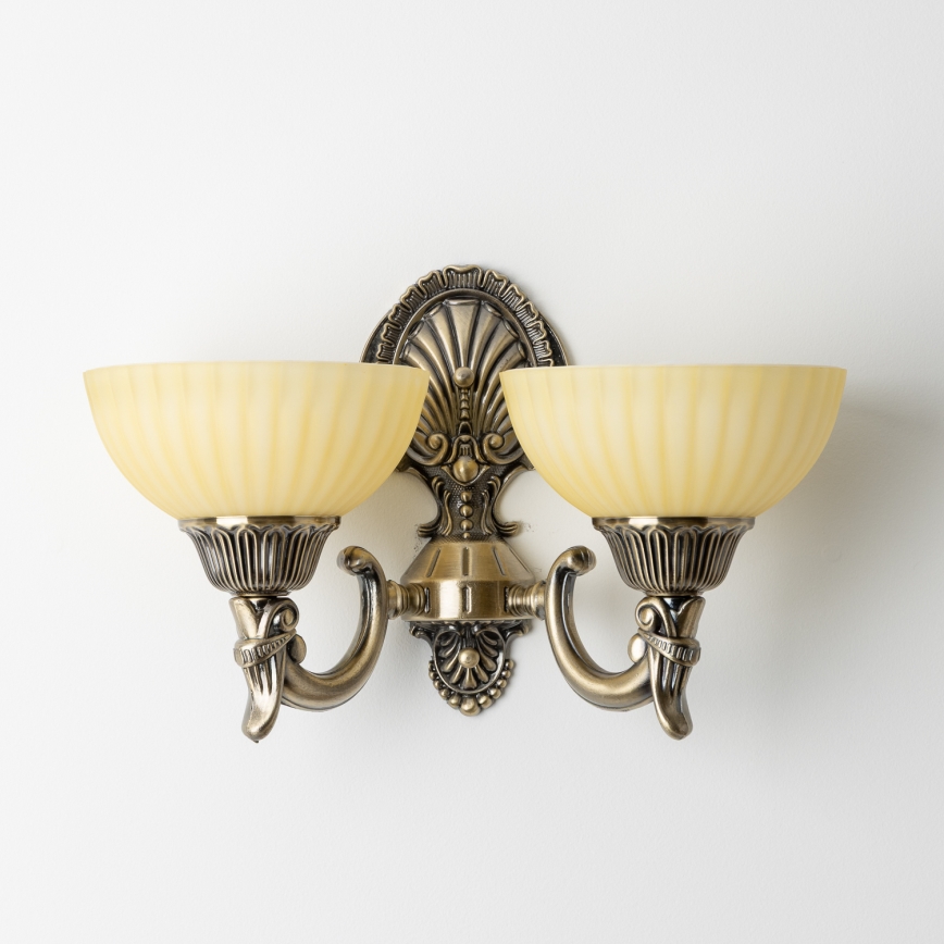Brilagi - Zidna lampa CLASSIC 2xE27/60W/230V mesing