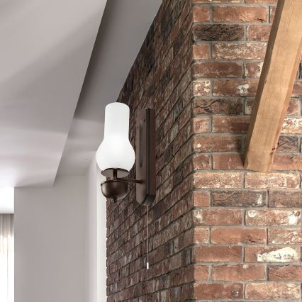 Brilagi - Zidna lampa COTTAGE 1xE14/40W/230V bukva/bela