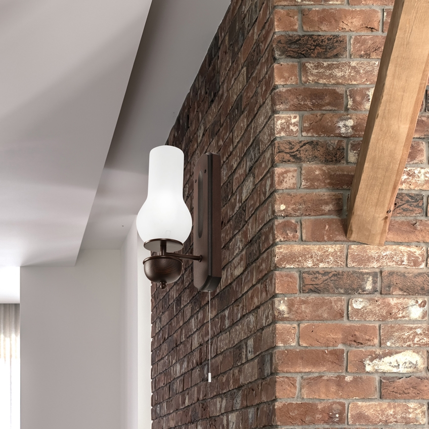 Brilagi - Zidna lampa COTTAGE 1xE14/40W/230V bukva/bela