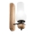 Brilagi - Zidna lampa COTTAGE 1xE14/40W/230V hrast/bela