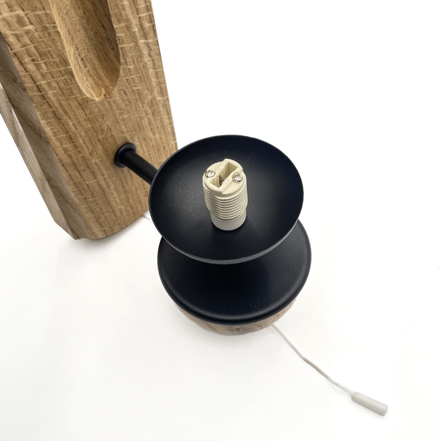 Brilagi - Zidna lampa COTTAGE 1xG9/40W/230V hrast/bela