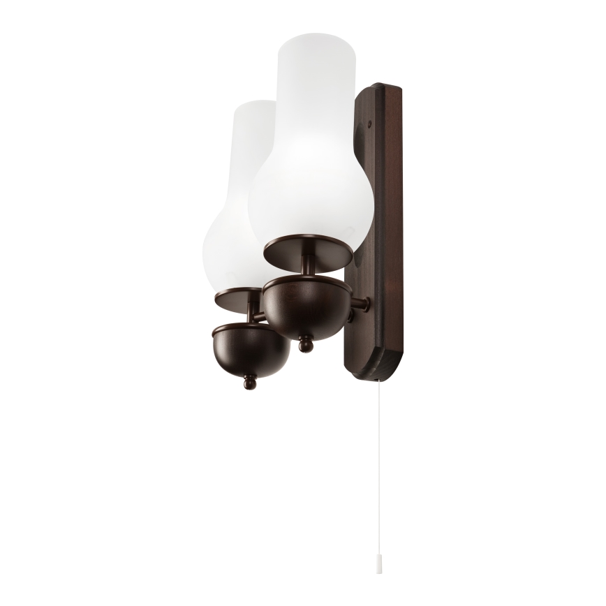Brilagi - Zidna lampa COTTAGE 2xE14/40W/230V bukva/bela