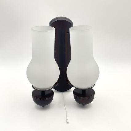 Brilagi - Zidna lampa COTTAGE 2xE14/40W/230V bukva/bela