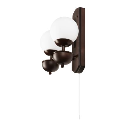 Brilagi - Zidna lampa COTTAGE 2xG9/40W/230V bukva/bela