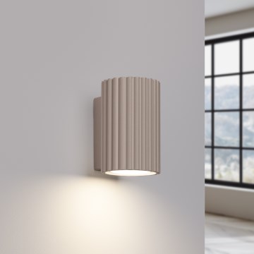 Brilagi - Zidna lampa CRESTO 2xGU10/10W/230V 10 cm taupe