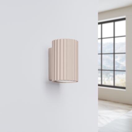 Brilagi - Zidna lampa CRESTO 2xGU10/10W/230V 10 cm taupe