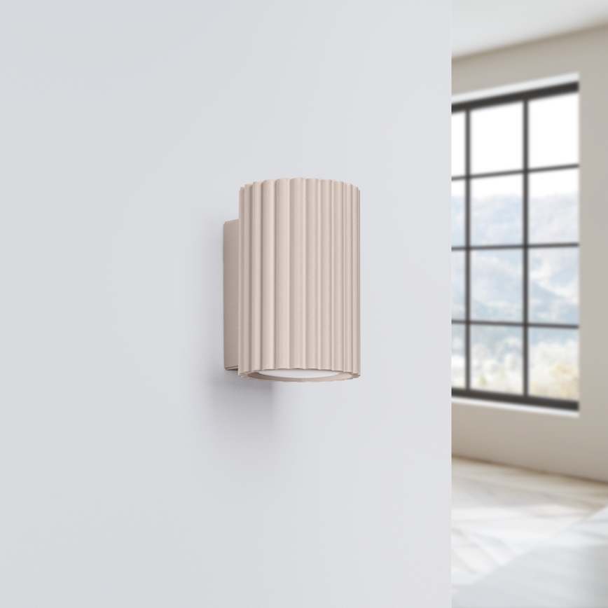 Brilagi - Zidna lampa CRESTO 2xGU10/10W/230V 10 cm taupe