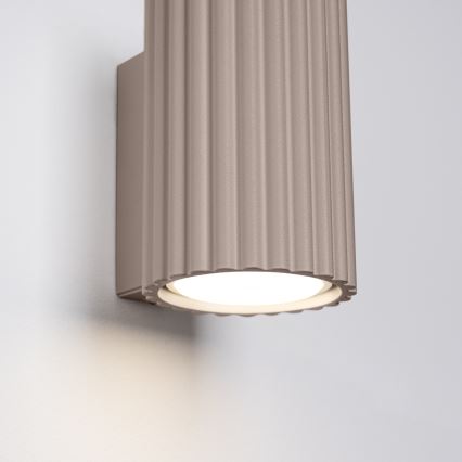 Brilagi - Zidna lampa CRESTO 2xGU10/10W/230V 10 cm taupe