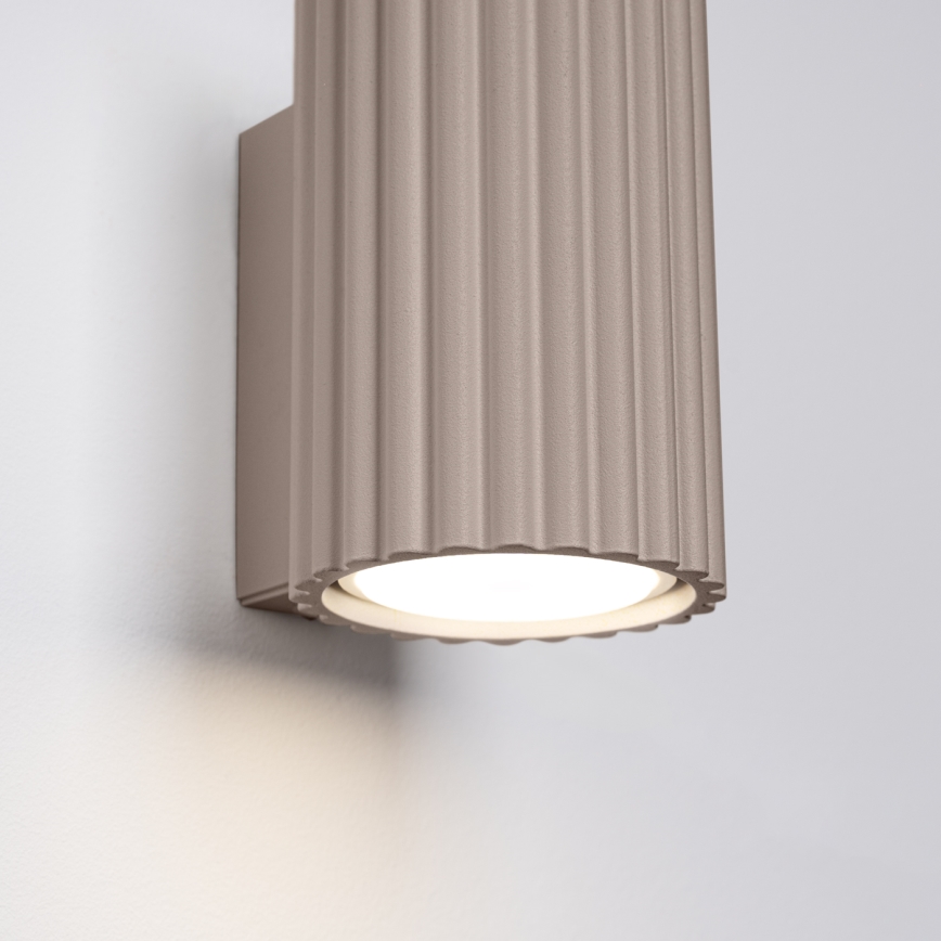 Brilagi - Zidna lampa CRESTO 2xGU10/10W/230V 10 cm taupe