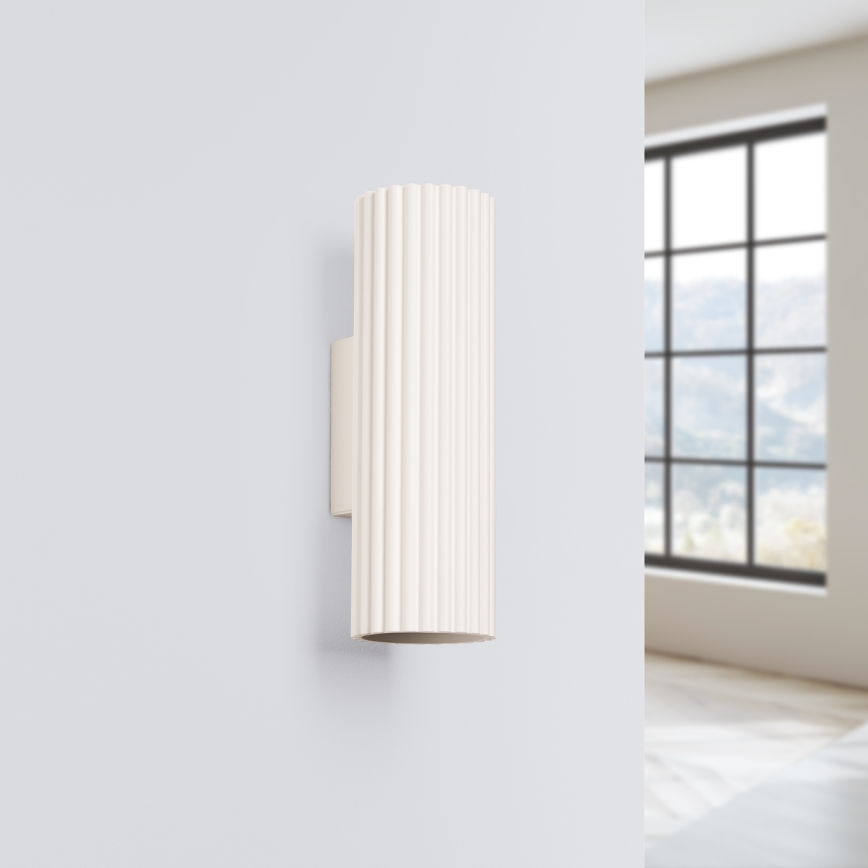 Brilagi - Zidna lampa CRESTO 2xGU10/10W/230V 20 cm kremasta