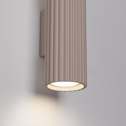 Brilagi - Zidna lampa CRESTO 2xGU10/10W/230V 20 cm taupe