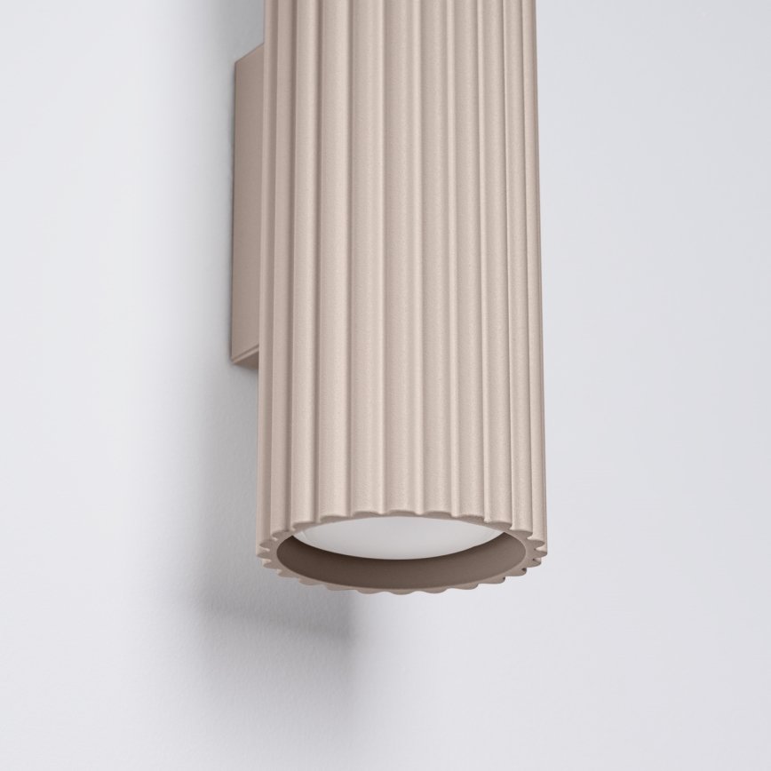 Brilagi - Zidna lampa CRESTO 2xGU10/10W/230V 20 cm taupe