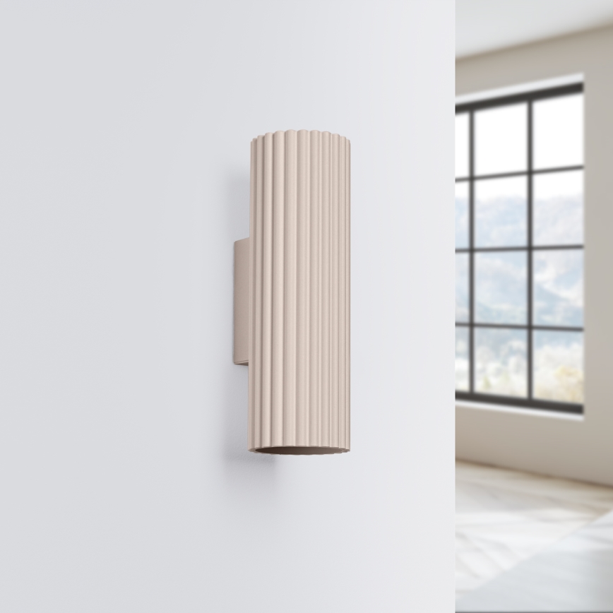 Brilagi - Zidna lampa CRESTO 2xGU10/10W/230V 30 cm taupe