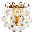 Brilagi - Zidna lampa CRYSTAL 1xE14/60W/230V mesing