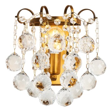 Brilagi - Zidna lampa CRYSTAL 1xE14/60W/230V mesing