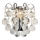 Brilagi - Zidna lampa CRYSTAL 1xE14/60W/230V sjajni krom