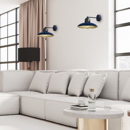 Brilagi - Zidna lampa FLAMENGO 1xE27/60W/230V plava