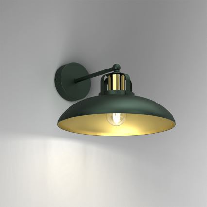 Brilagi - Zidna lampa FLAMENGO 1xE27/60W/230V zelena