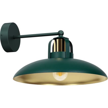 Brilagi - Zidna lampa FLAMENGO 1xE27/60W/230V zelena