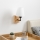 Brilagi - Zidna lampa NUBILA WOOD 1xE27/25W/230V hrast/bela