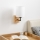 Brilagi - Zidna lampa NUBILA WOOD 1xE27/25W/230V hrast/bela