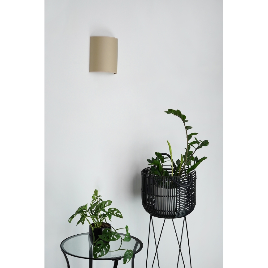 Brilagi - Zidna lampa SEMI 1xE27/15W/230V bež