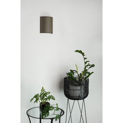 Brilagi - Zidna lampa SEMI 1xE27/15W/230V braon