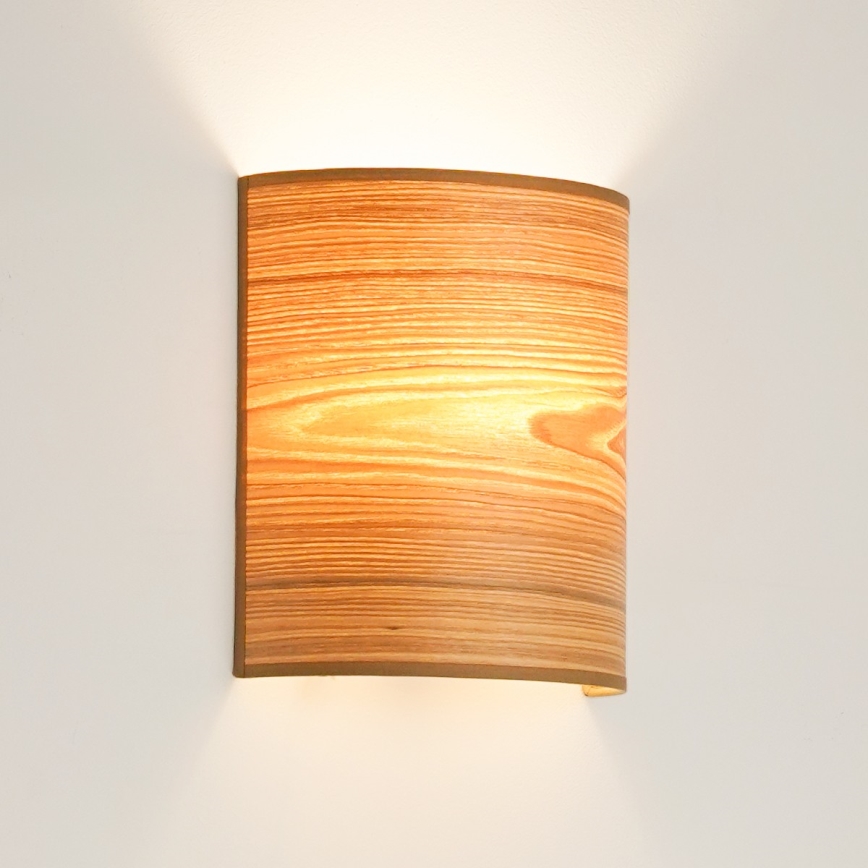 Brilagi - Zidna lampa SEMI 1xE27/15W/230V braon