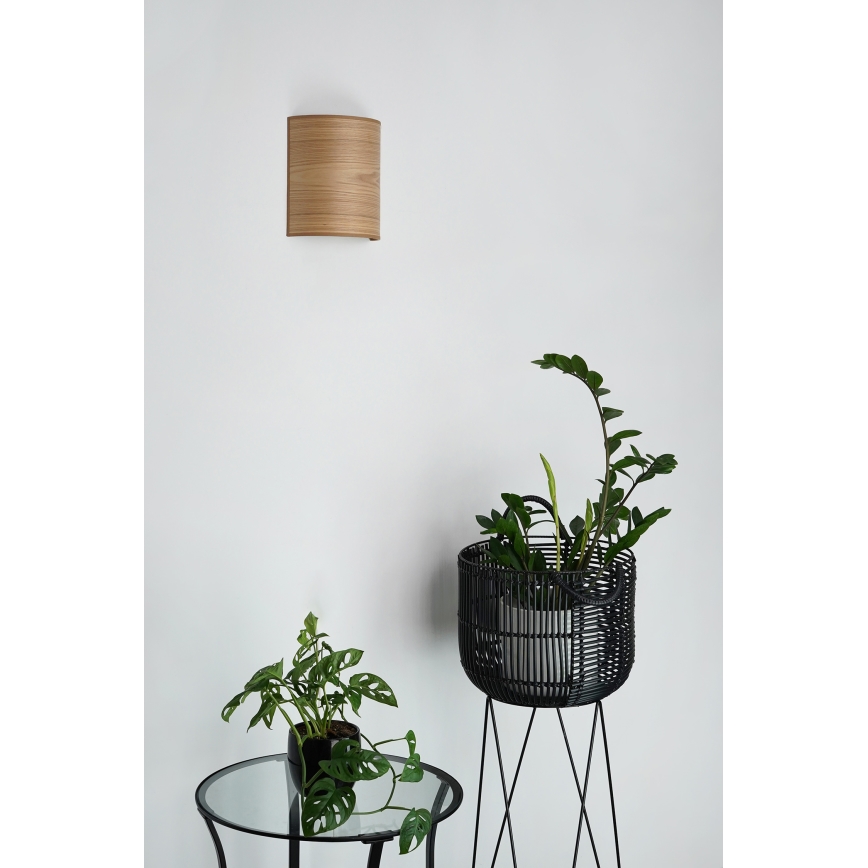 Brilagi - Zidna lampa SEMI 1xE27/15W/230V braon