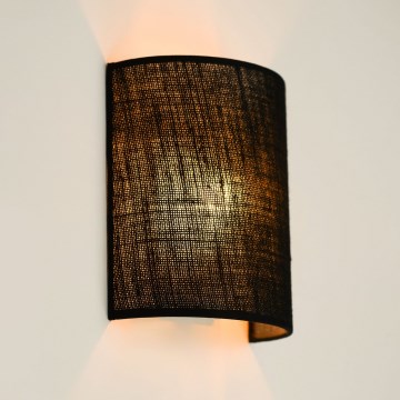 Brilagi - Zidna lampa SEMI 1xE27/15W/230V crno