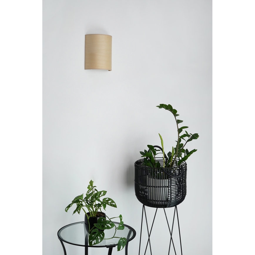 Brilagi - Zidna lampa SEMI 1xE27/15W/230V pr. 20 cm bež