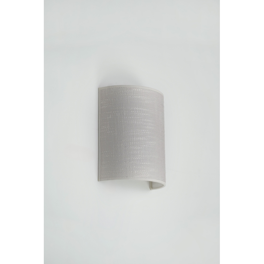 Brilagi - Zidna lampa SEMI 1xE27/15W/230V pr. 20 cm sivo