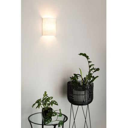 Brilagi - Zidna lampa SEMI 1xE27/15W/230V pr. 20 cm svetlosiva