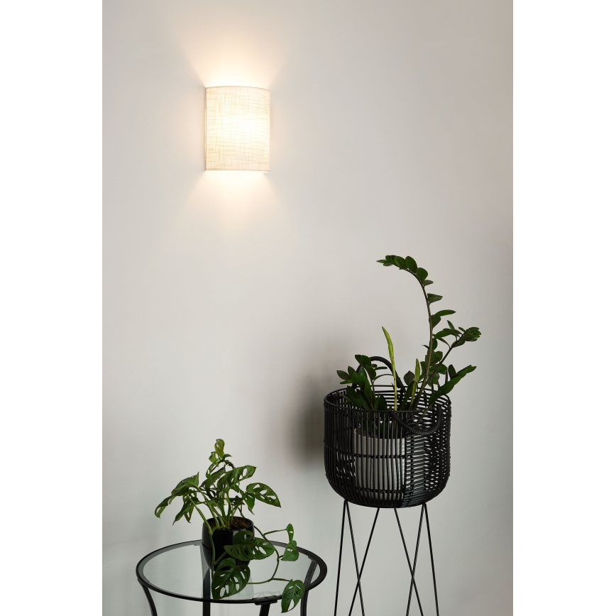 Brilagi - Zidna lampa SEMI 1xE27/15W/230V pr. 20 cm svetlosiva