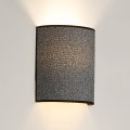 Brilagi - Zidna lampa SEMI 1xE27/15W/230V sivo