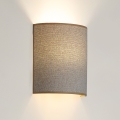 Brilagi - Zidna lampa SEMI 1xE27/15W/230V svetlosiva