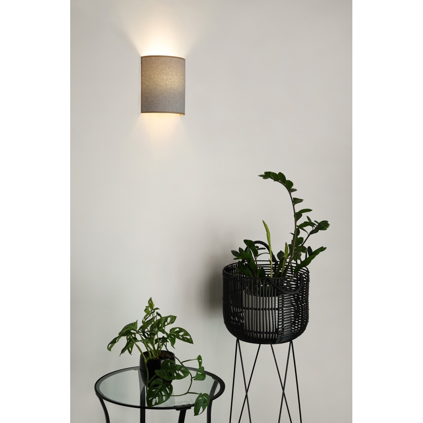 Brilagi - Zidna lampa SEMI 1xE27/15W/230V svetlosiva