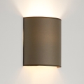 Brilagi - Zidna lampa SEMI CIRCLE 1xE27/15W/230V braon